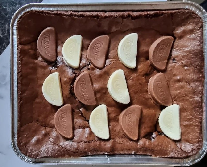 Traybake Chocolate Orange Brownies